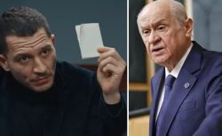Türk TV Tarihine Damga Vuran Sahne! Uraz Kaygılaroğlu’ndan Bahçeli’ye Dizi İçinden Mesaj